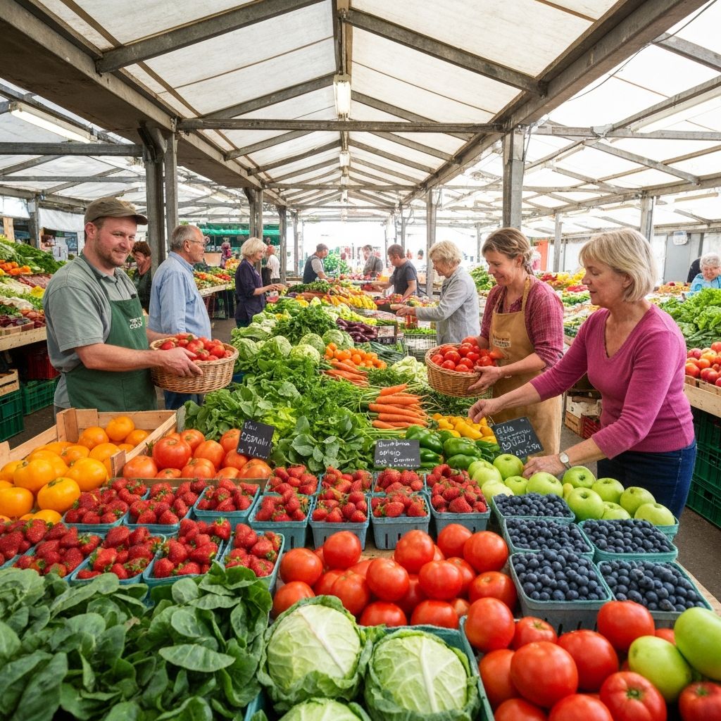 Vegetables and fruits variety